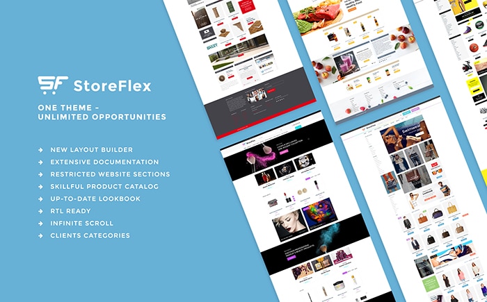 StoreFlex - Responsive Multipurpose OpenCart Template + RTL